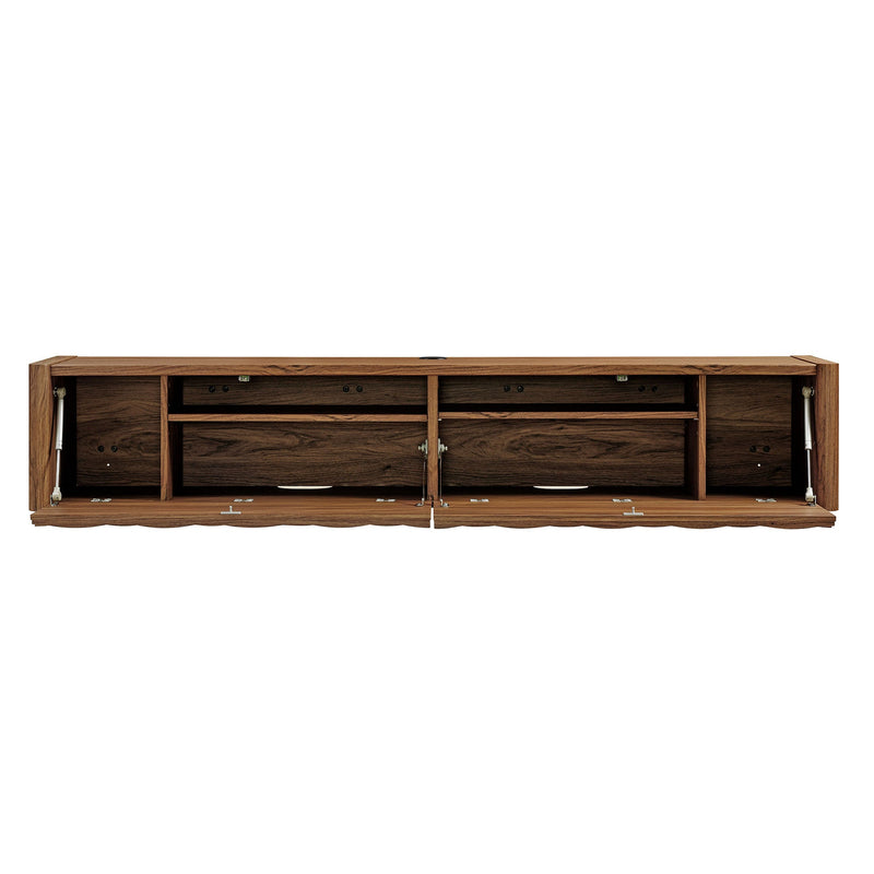 Emric Wave 71" Wall-Mounted TV Cabinet by Modway, photo 6 of 7