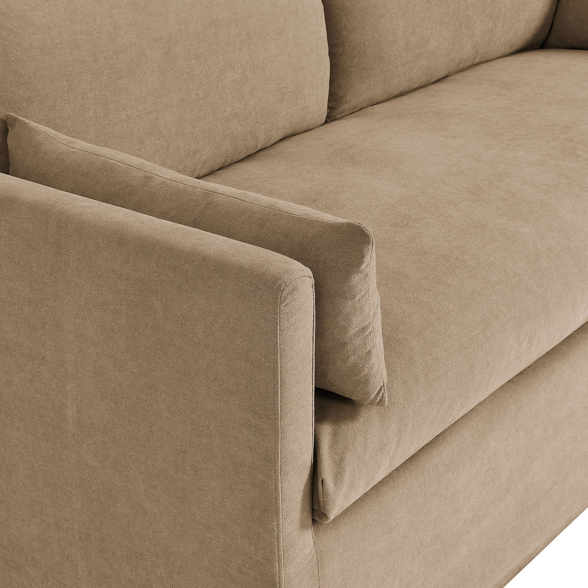 Wellfleet Slipcovered Linen-Blend Loveseat by Modway, photo 7 of 36