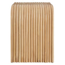 Eve Curved Natural Rattan Side Table by Modway by HouseOfZazla