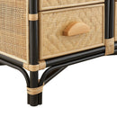Jane 71 Inch Tall Arched Natural Rattan Bookshelf by Modway by HouseOfZazla