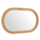 Corsica Oval Rattan Wall Mirror by Modway by HouseOfZazla
