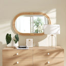 Corsica Oval Rattan Wall Mirror by Modway by HouseOfZazla
