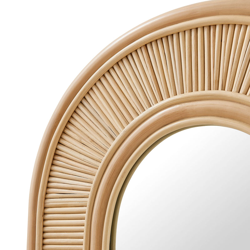 Sovana Oval Rattan Wall Mirror by Modway, photo 6 of 7