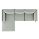 Roscoe Left-Facing Fabric Sectional Sofa with Chaise by Modway by HouseOfZazla