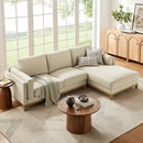 Roscoe Right-Facing Fabric Sectional Sofa with Chaise by Modway by HouseOfZazla