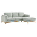 Roscoe Right-Facing Fabric Sectional Sofa with Chaise by Modway by HouseOfZazla