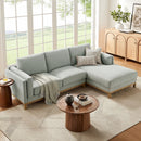Roscoe Right-Facing Fabric Sectional Sofa with Chaise by Modway by HouseOfZazla