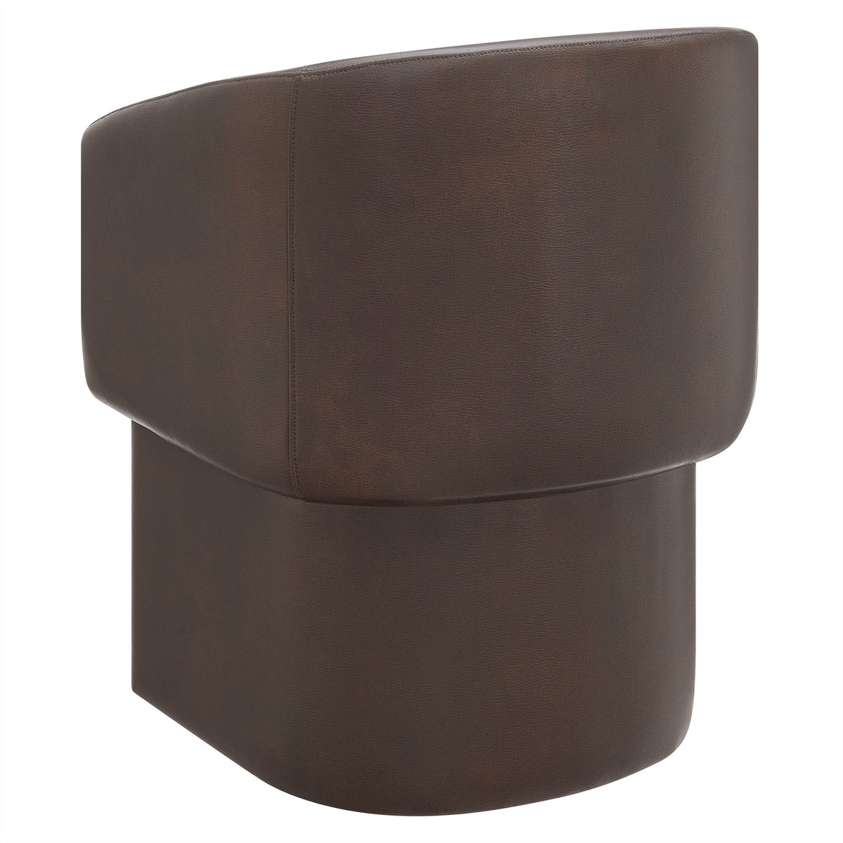 Verity Barrel Back Vegan Leather Dining Chair by Modway, photo 5 of 14