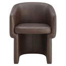 Verity Barrel Back Vegan Leather Dining Chair by Modway by HouseOfZazla