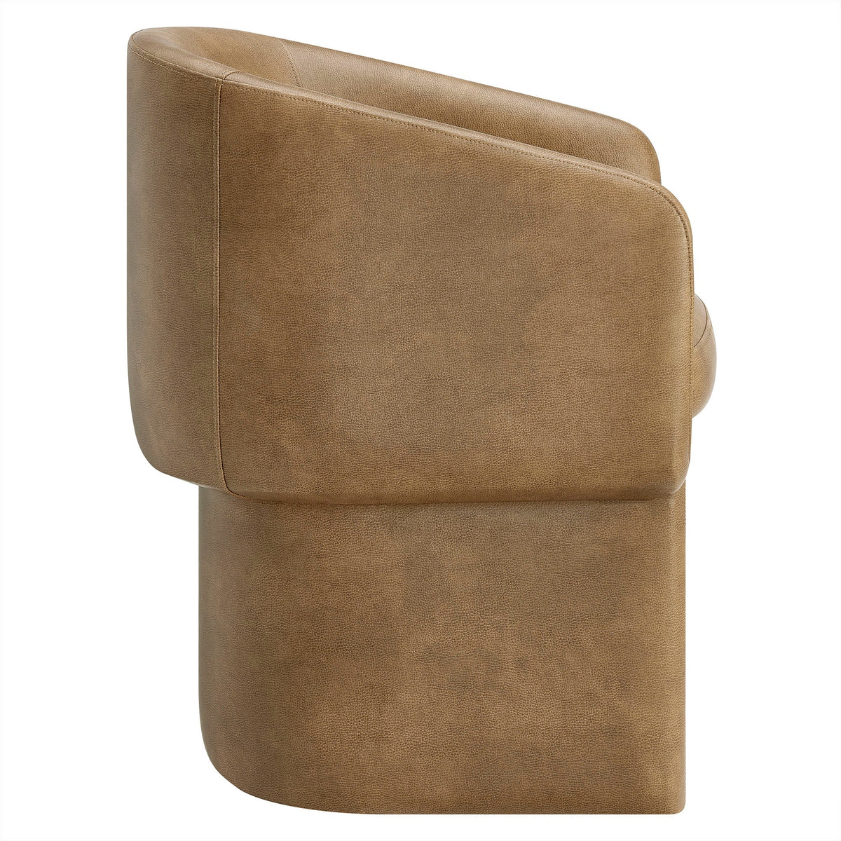 Verity Barrel Back Vegan Leather Dining Chair by Modway, photo 11 of 14