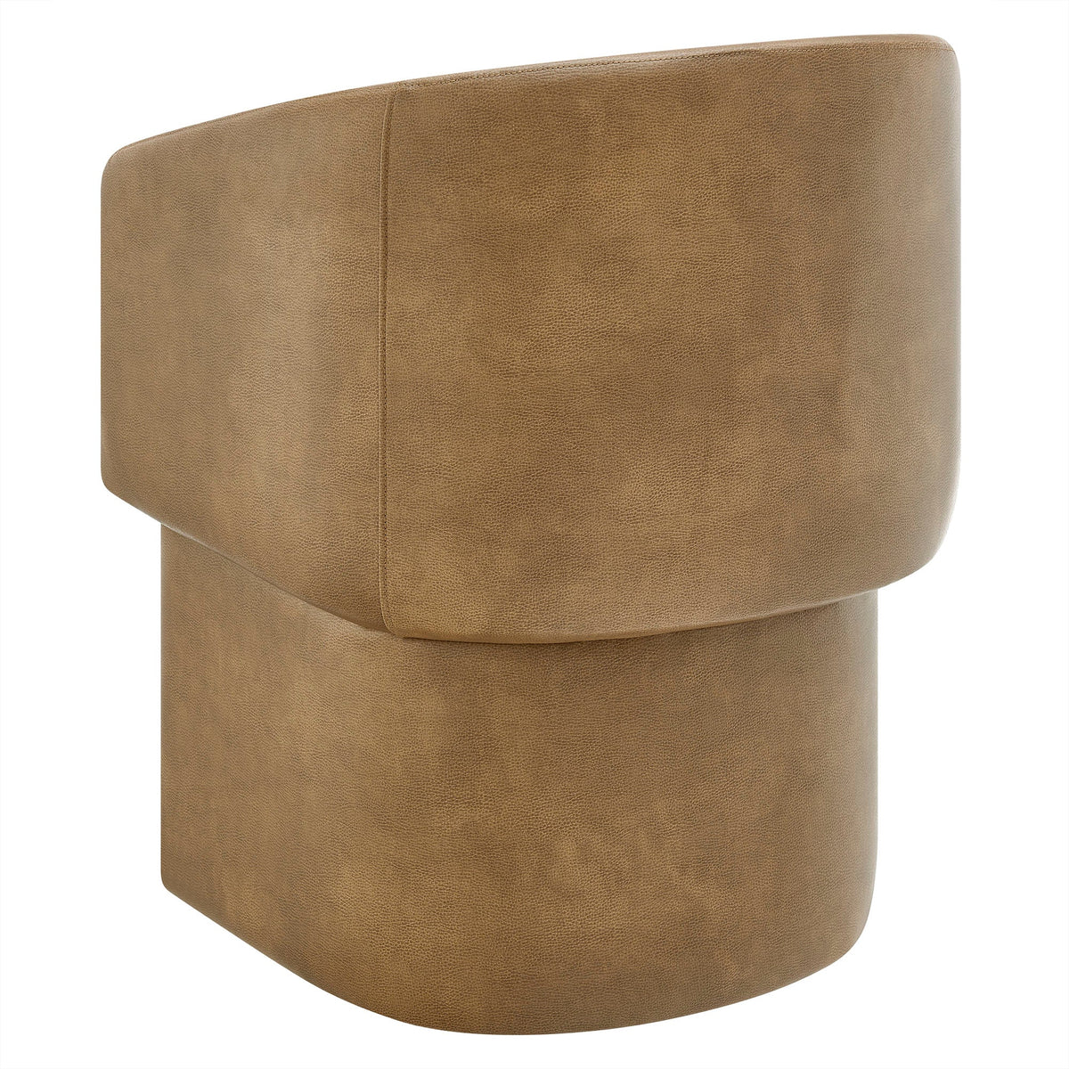 Verity Barrel Back Vegan Leather Dining Chair by Modway, photo 10 of 14