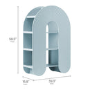 Daydream 58" Arched Bookshelf by Modway by HouseOfZazla