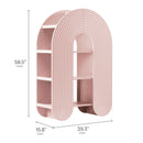 Daydream 58" Arched Bookshelf by Modway by HouseOfZazla