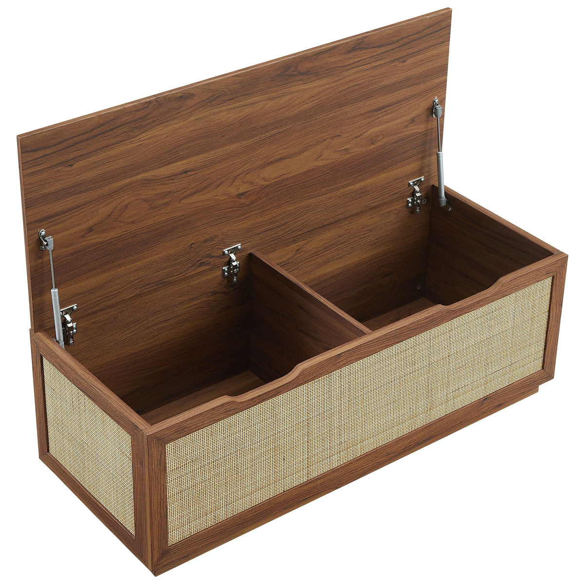 Soma 47" Rattan Storage Bench by Modway, photo 9 of 14