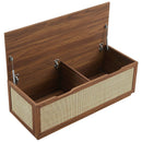 Soma 47" Rattan Storage Bench by Modway by HouseOfZazla