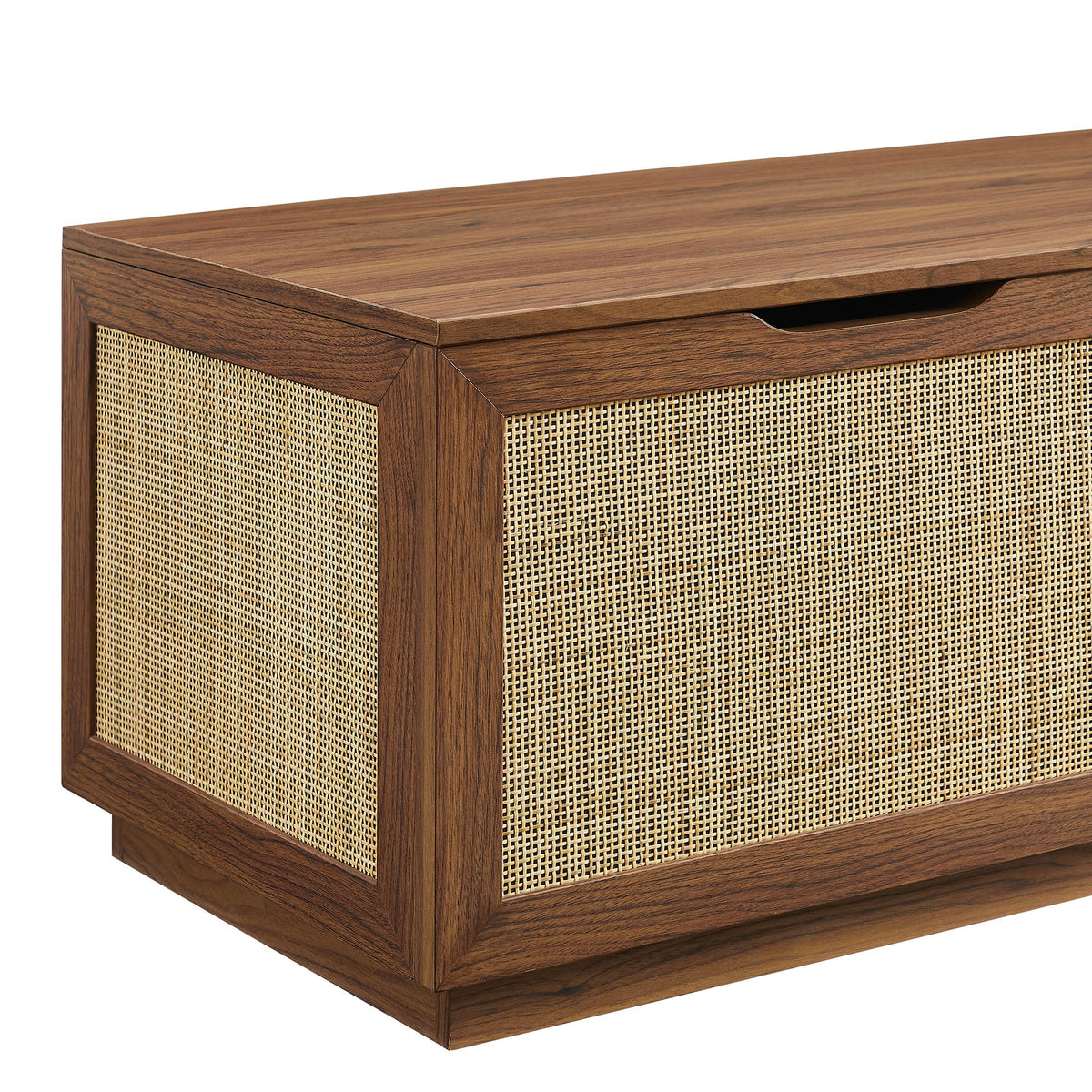 Soma 47" Rattan Storage Bench by Modway, photo 8 of 14