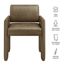 Daven Vegan Leather Dining Armchair by Modway by HouseOfZazla