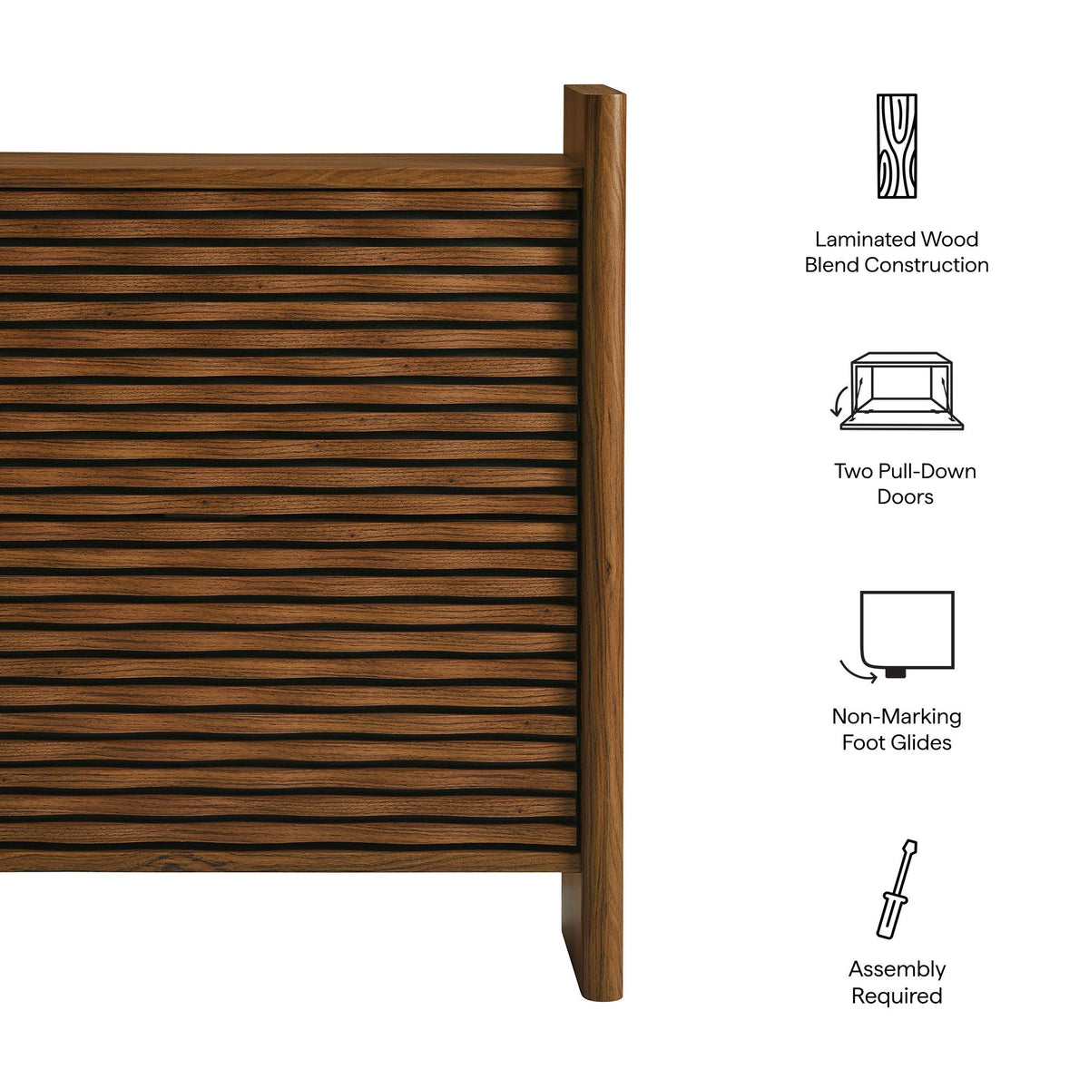 Emric Wave Shoe Cabinet by Modway, photo 2 of 7