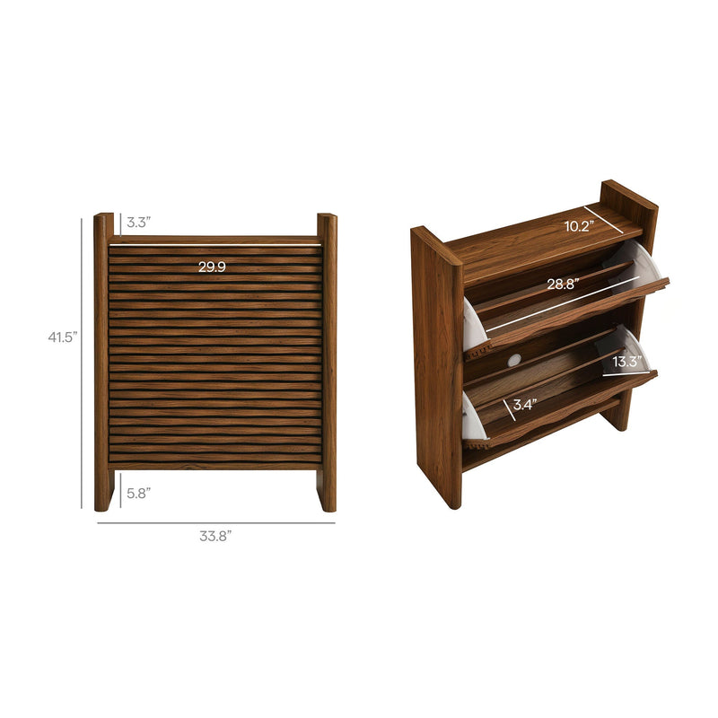 Emric Wave Shoe Cabinet by Modway, photo 3 of 7