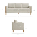 Hawken Boucle Fabric Sofa by Modway by HouseOfZazla