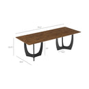Wrenly 94-Inch Walnut Dining Table by Modway by HouseOfZazla