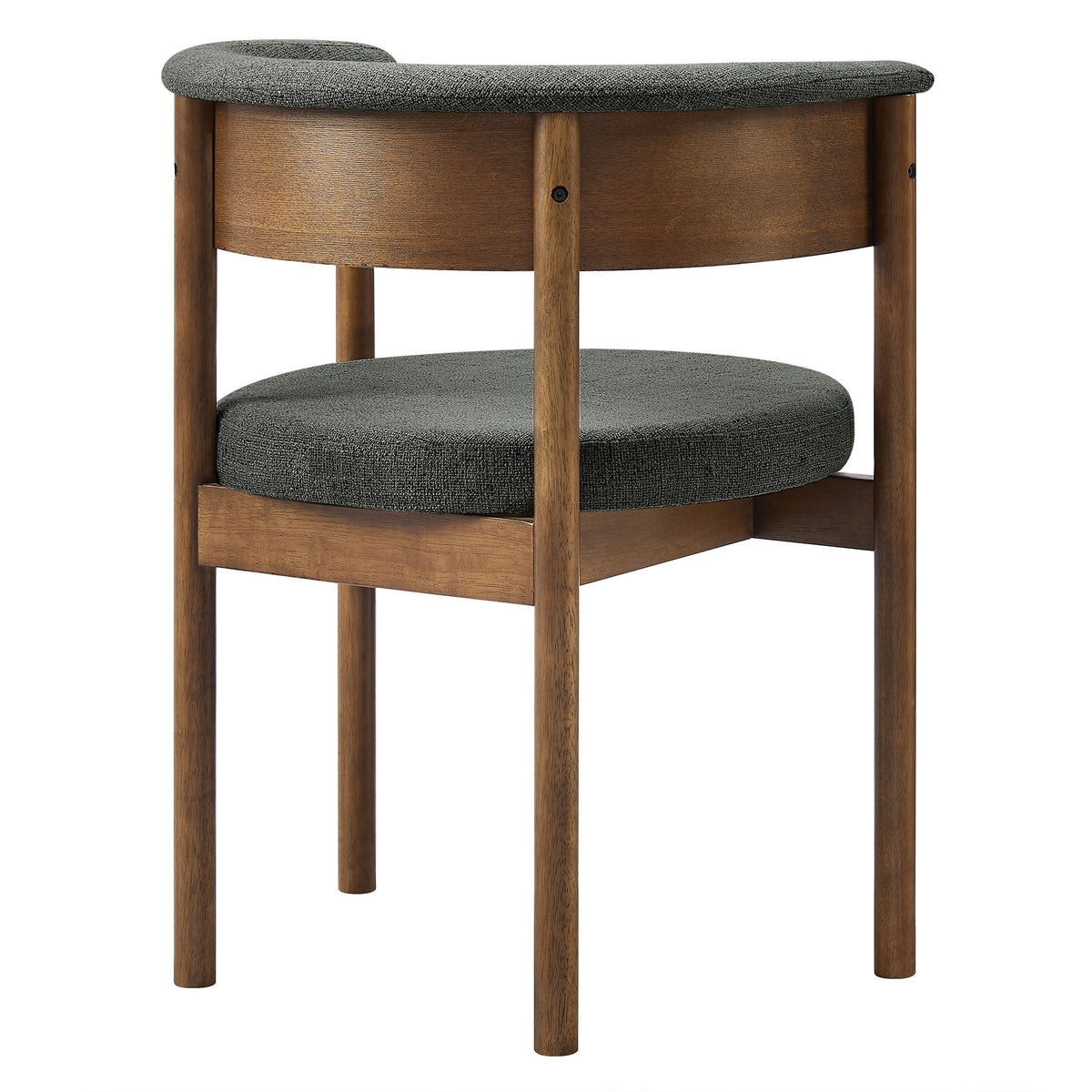 Clea Curved Upholstered Dining Chairs Set of 2, photo 9 of 14
