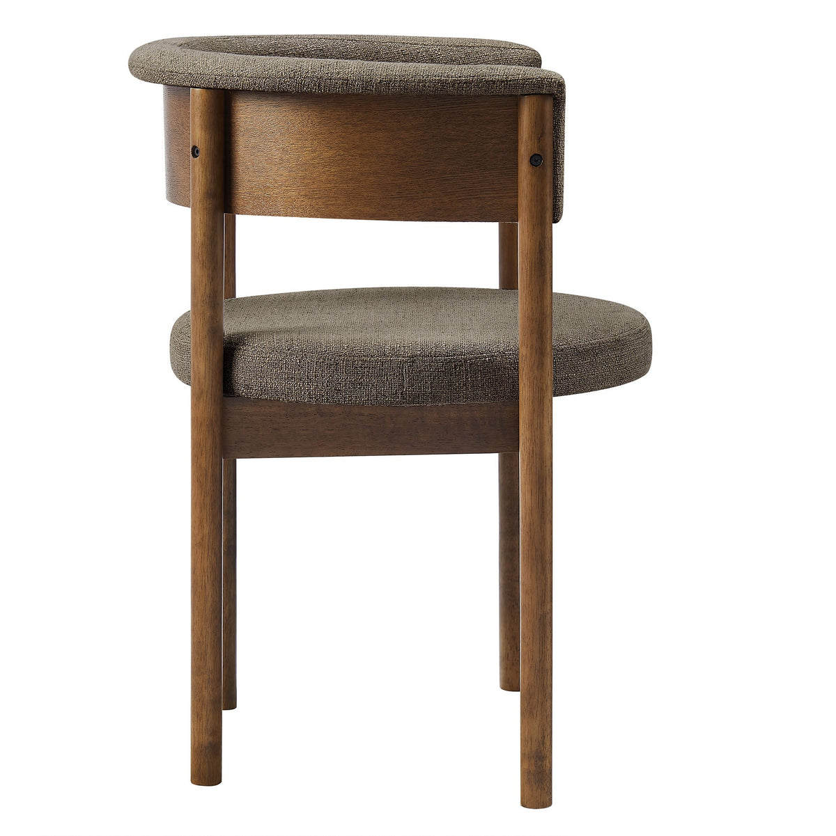 Clea Curved Upholstered Dining Chairs Set of 2, photo 5 of 14