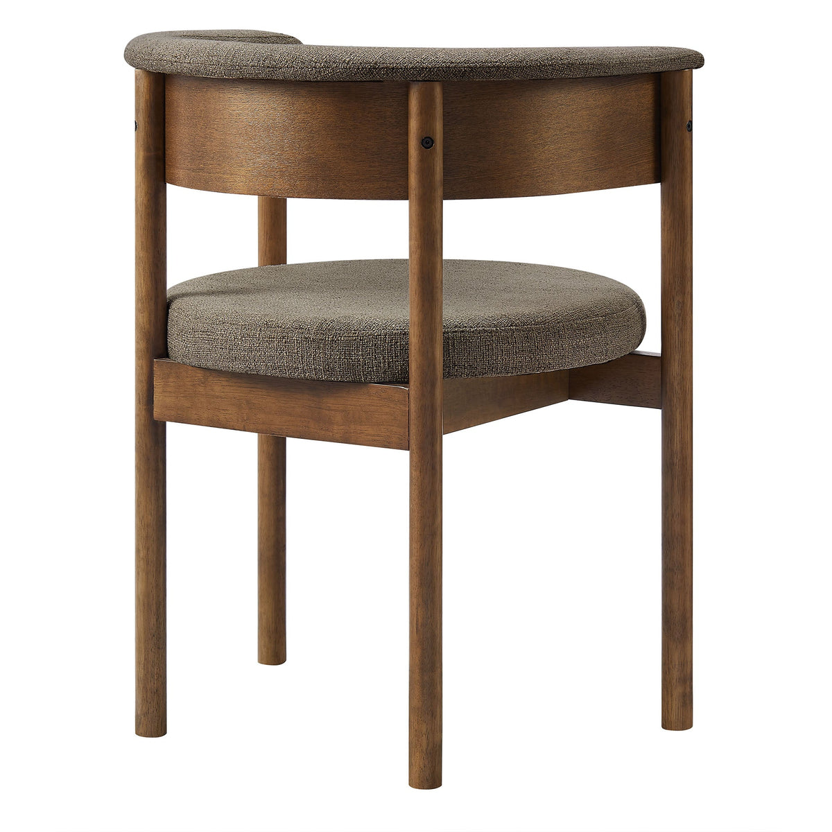 Clea Curved Upholstered Dining Chairs Set of 2, photo 6 of 14
