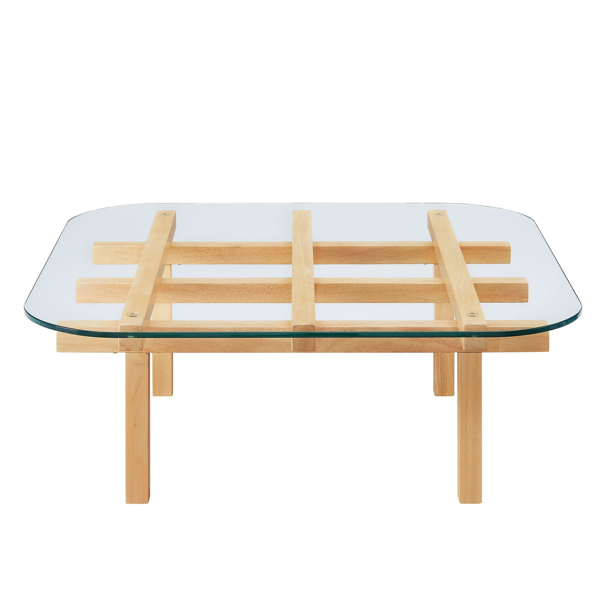 Isby 35 Inch Tempered Glass Coffee Table by Modway, photo 4 of 14