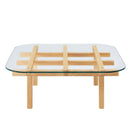Isby 35 Inch Tempered Glass Coffee Table by Modway by HouseOfZazla