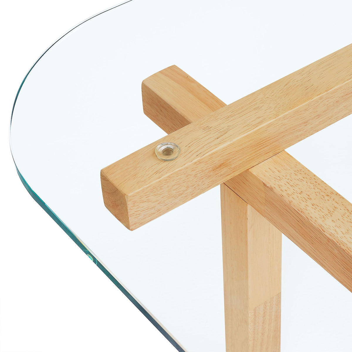 Isby 35 Inch Tempered Glass Coffee Table by Modway, photo 6 of 14