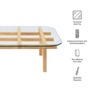 Isby 35 Inch Tempered Glass Coffee Table by Modway by HouseOfZazla