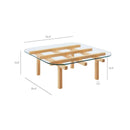 Isby 35 Inch Tempered Glass Coffee Table by Modway by HouseOfZazla