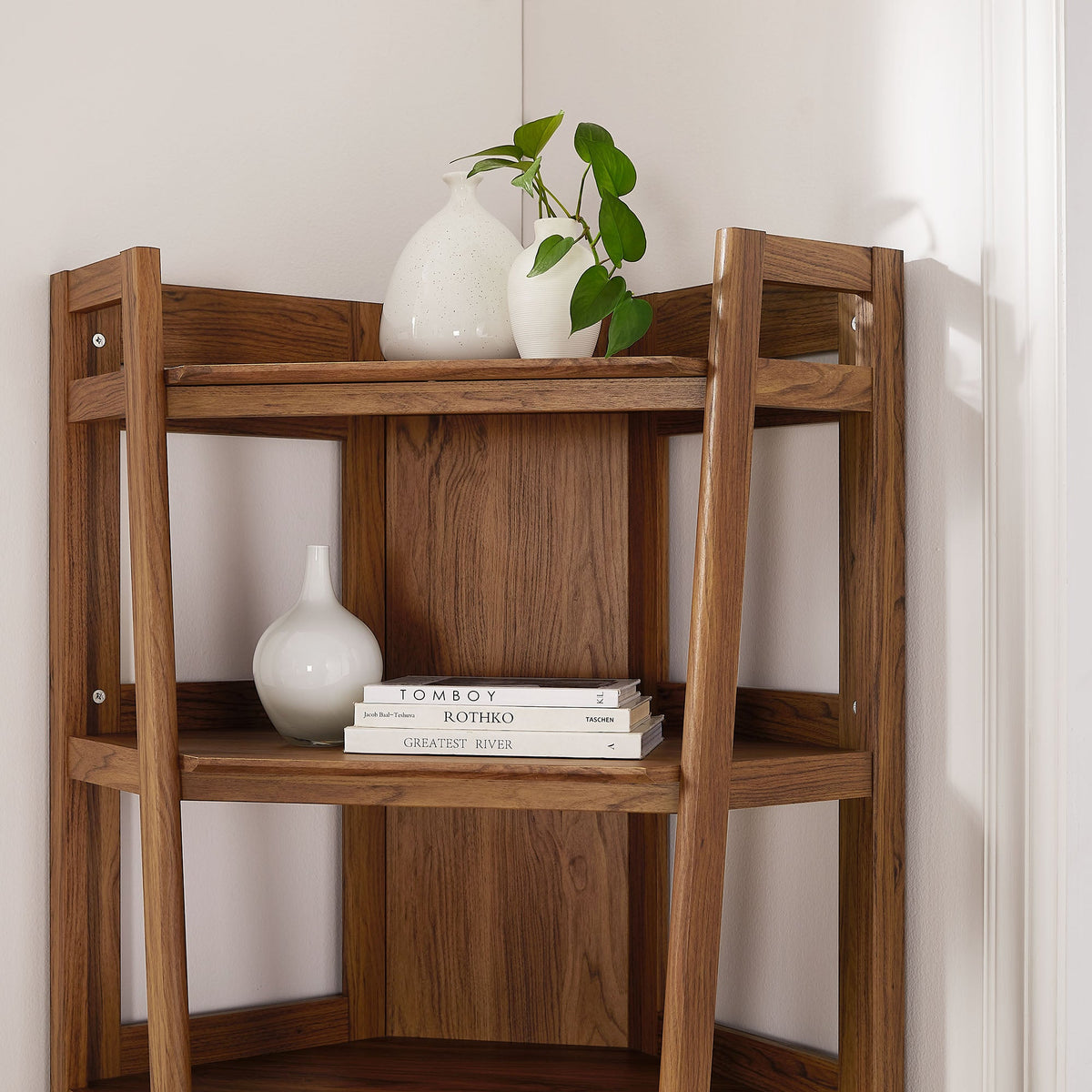 Bixby 71 Inch Corner Bookshelf by Modway, photo 14 of 14
