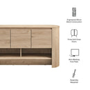Duval 62 Inch Oval Sideboard by Modway by HouseOfZazla