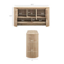 Duval 62 Inch Oval Sideboard by Modway by HouseOfZazla