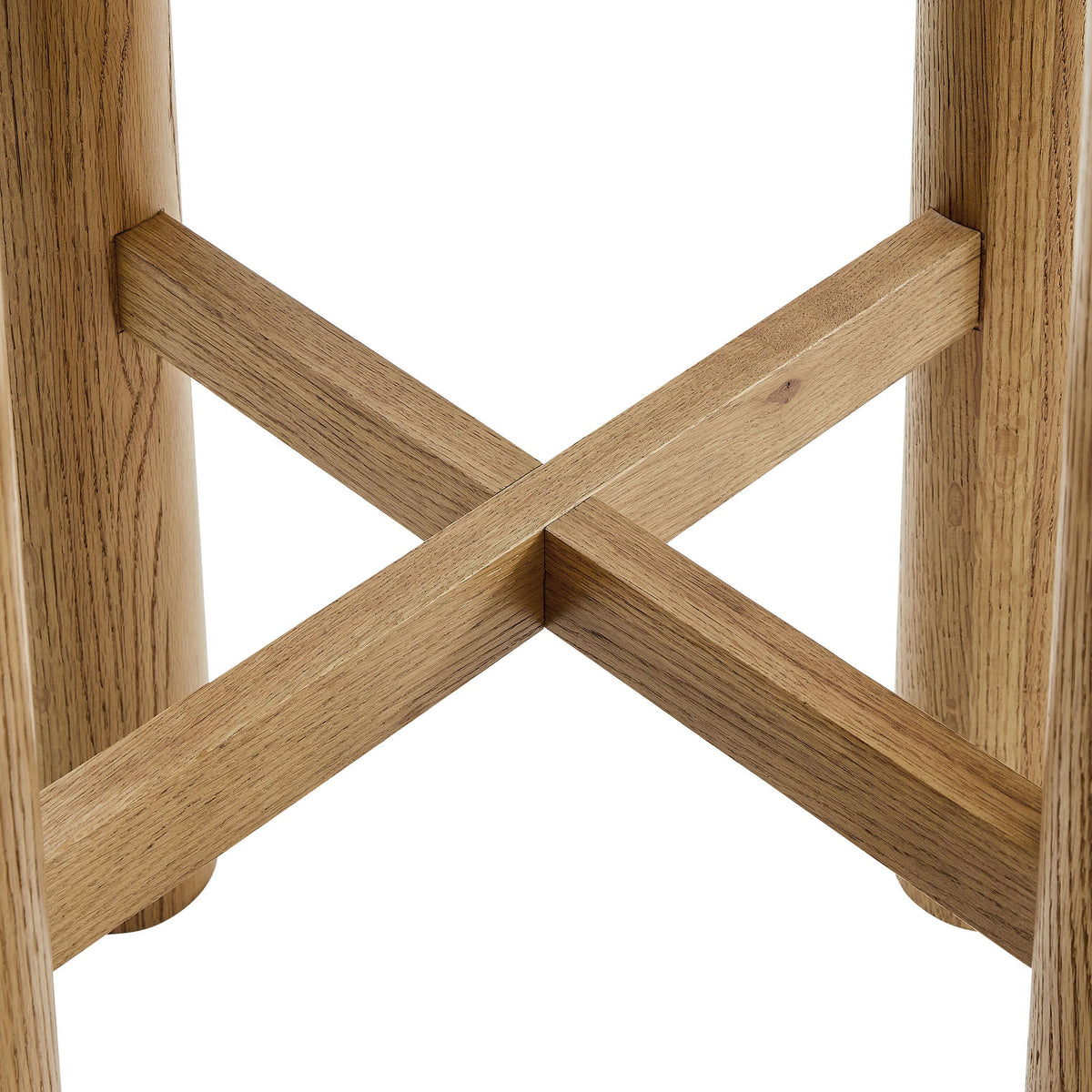 Alvia Round 30" Oak Wood Bar Table by Modway, photo 12 of 14