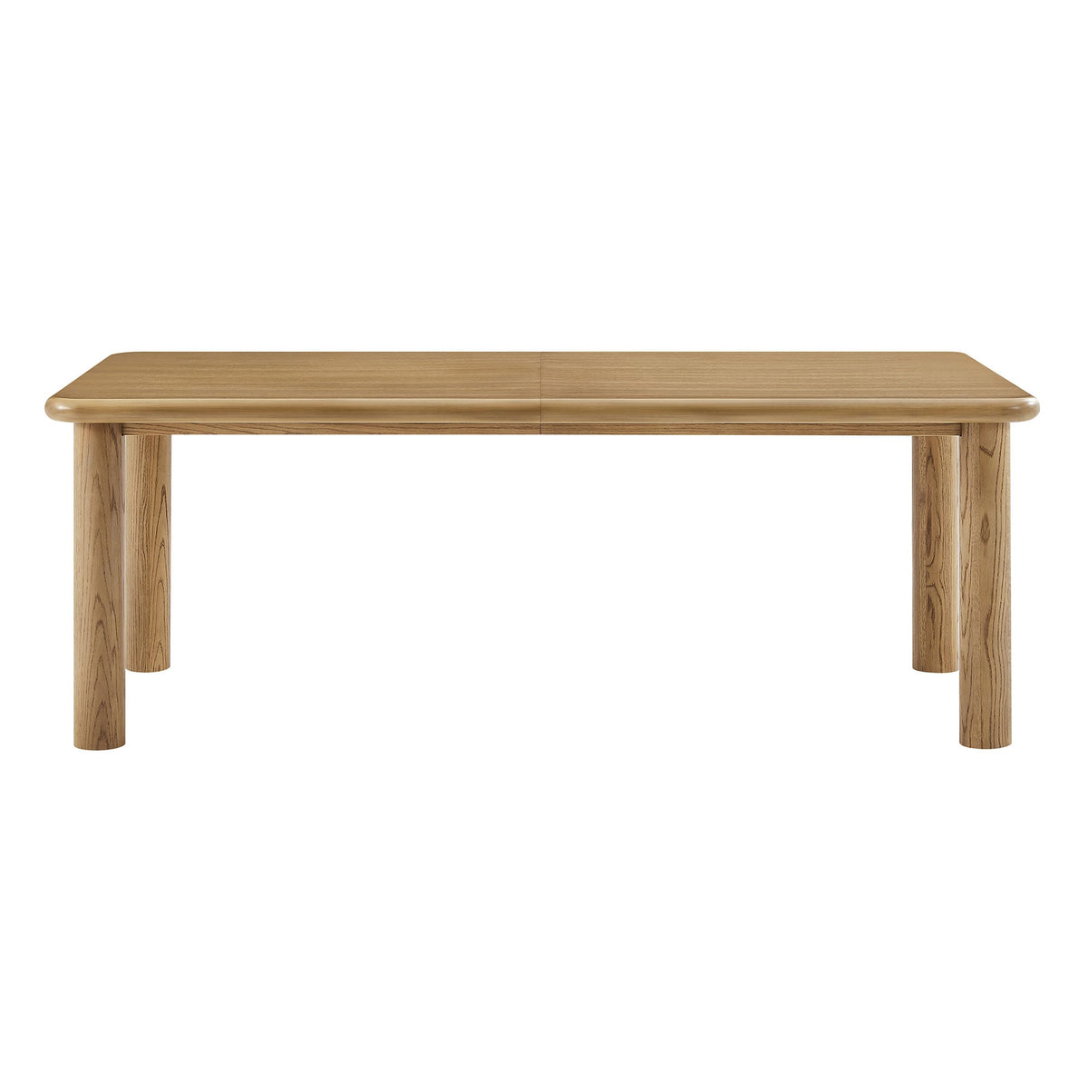 Alvia 86"-105" Extendable Rectangular Oak Wood Dining Table by Modway, photo 15 of 20