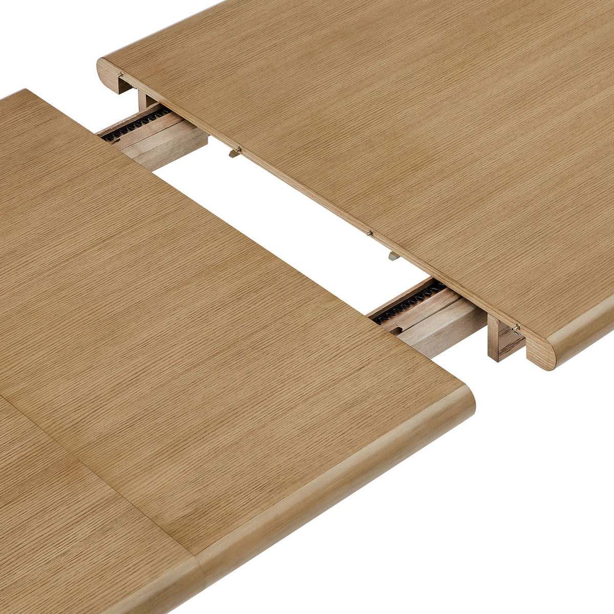 Alvia 86"-105" Extendable Rectangular Oak Wood Dining Table by Modway, photo 17 of 20