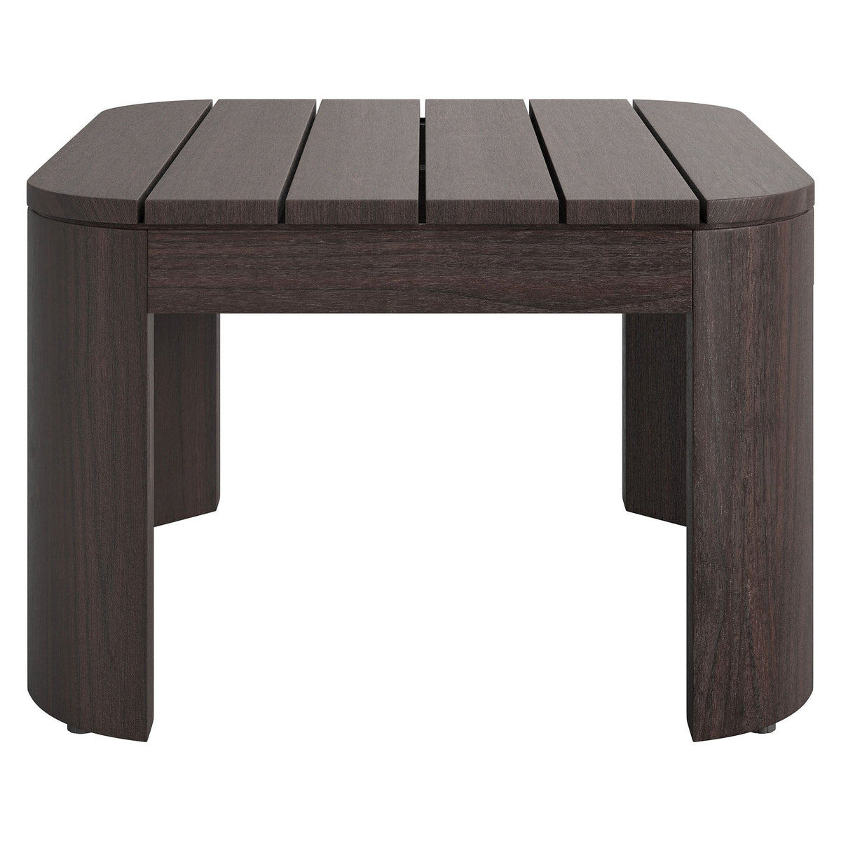 Kona Outdoor Patio Teak Wood Side Table by Modway, photo 4 of 16