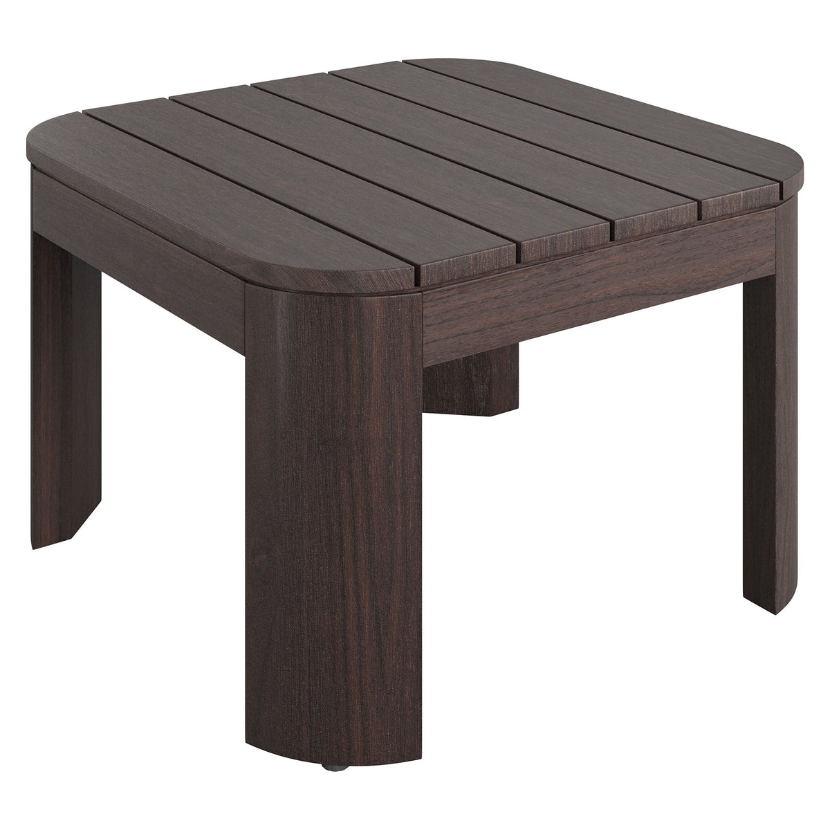 Kona Outdoor Patio Teak Wood Side Table by Modway, photo 5 of 16