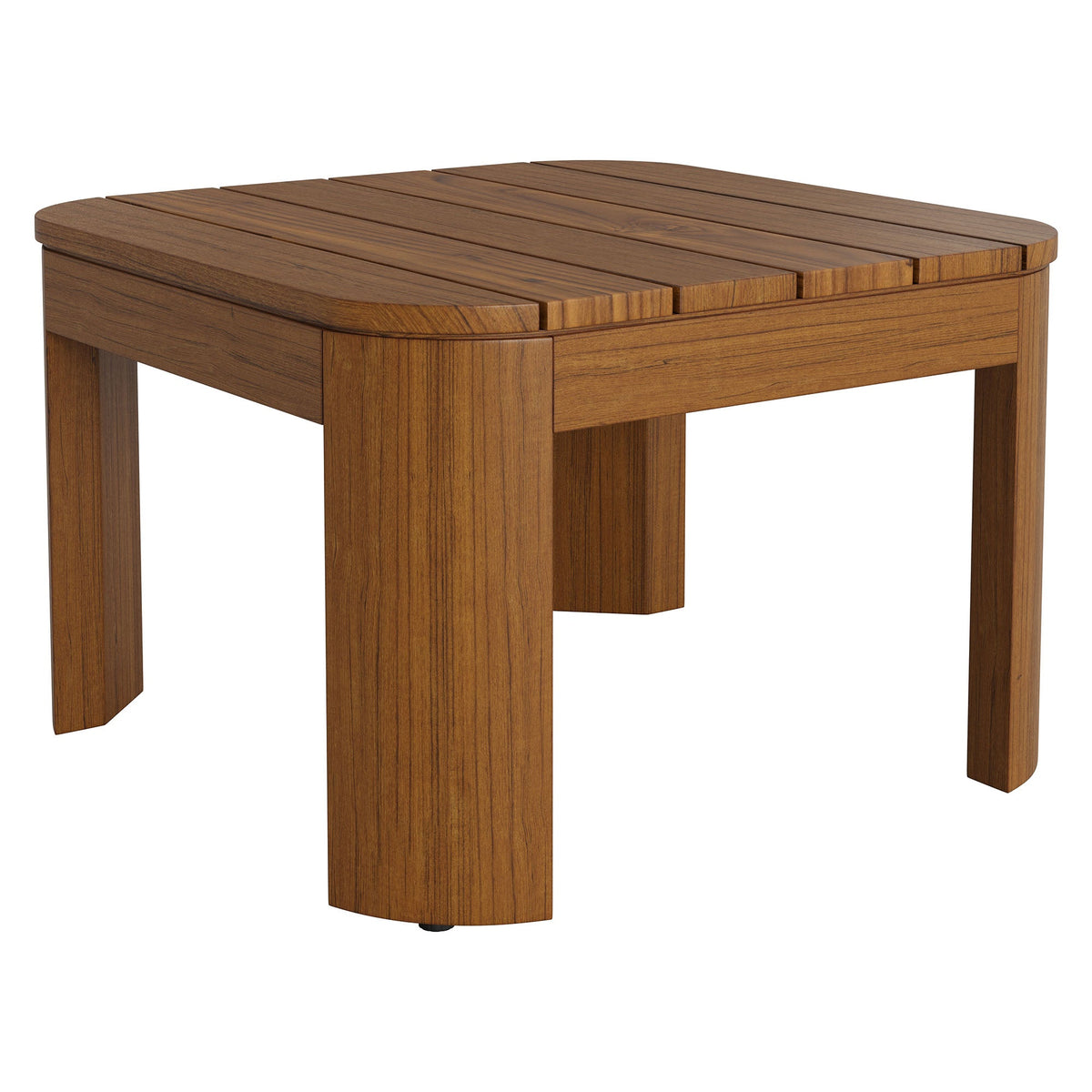 Kona Outdoor Patio Teak Wood Side Table by Modway, photo 9 of 16