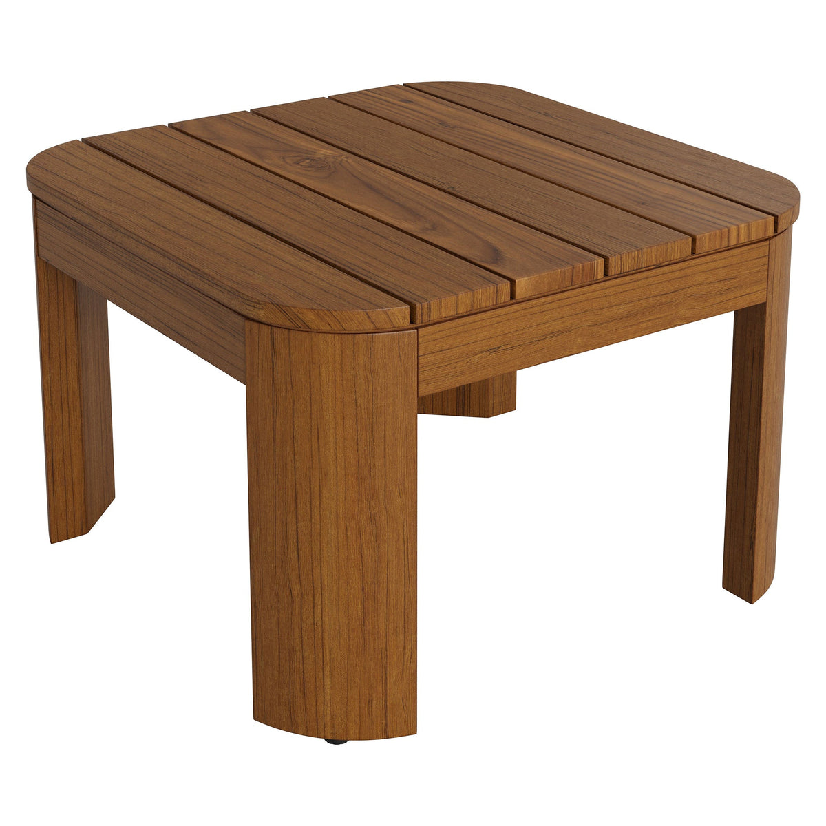 Kona Outdoor Patio Teak Wood Side Table by Modway, photo 12 of 16