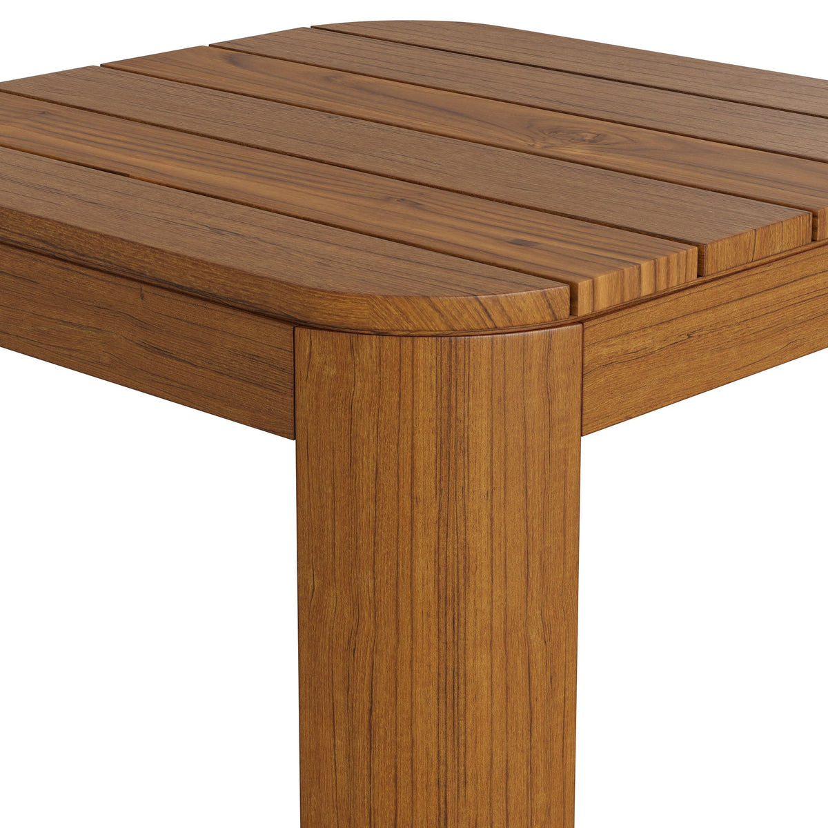 Kona Outdoor Patio Teak Wood Side Table by Modway, photo 14 of 16