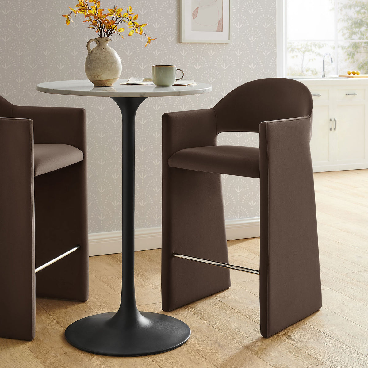 Talia 41 Inch Performance Velvet Bar Stool by Modway, photo 17 of 40