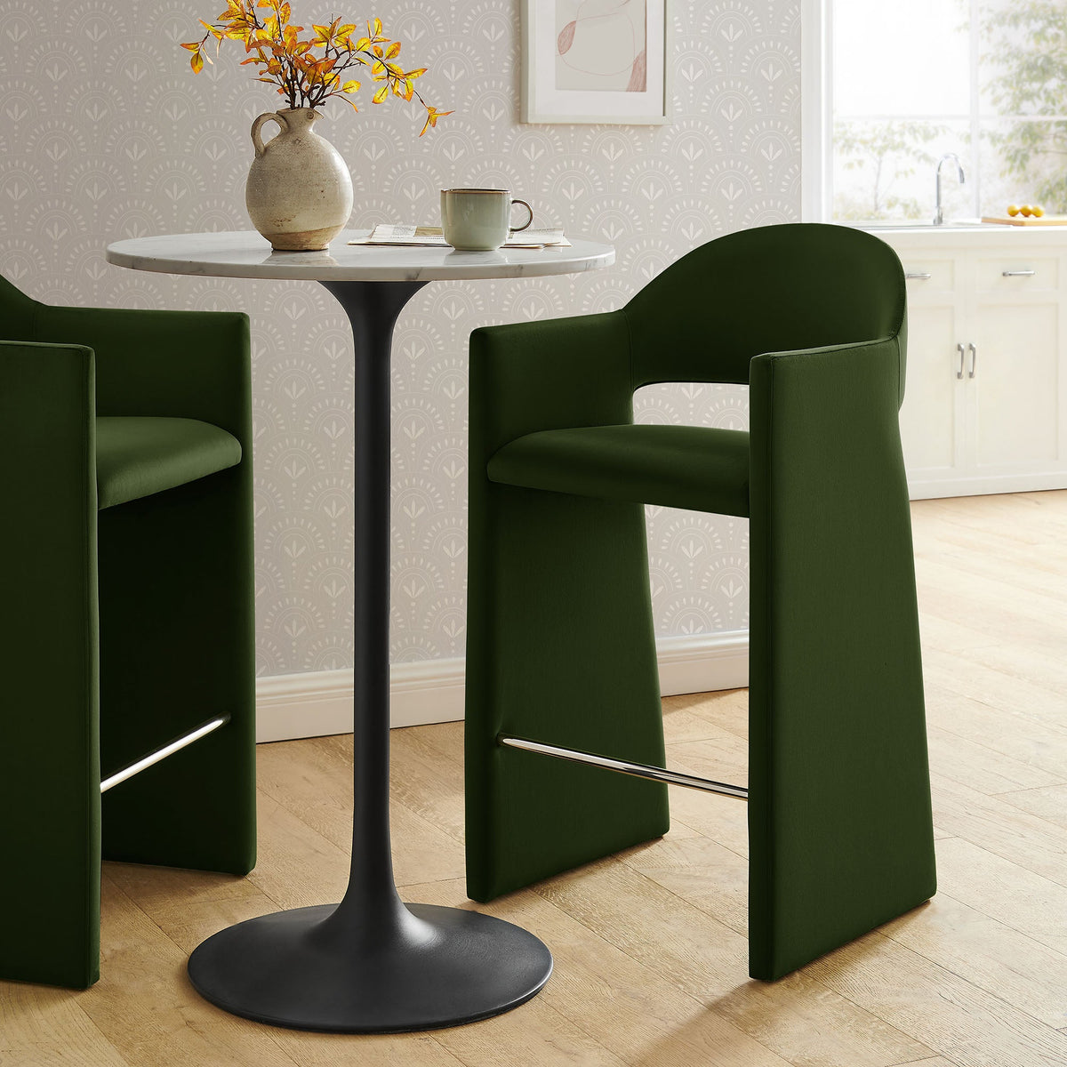 Talia 41 Inch Performance Velvet Bar Stool by Modway, photo 26 of 40