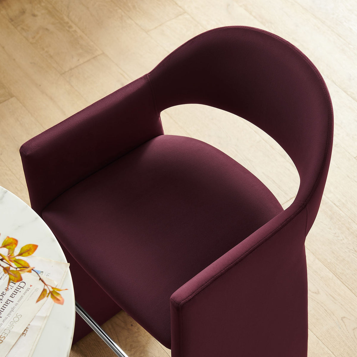 Talia 41 Inch Performance Velvet Bar Stool by Modway, photo 36 of 40