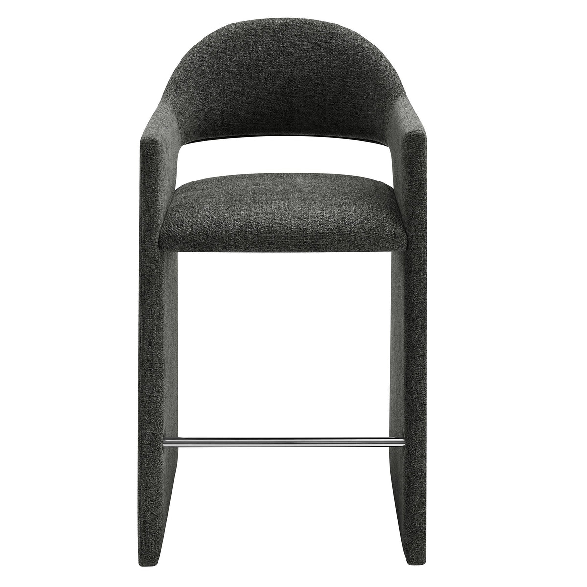Talia 41 Inch Upholstered Fabric Bar Stool by Modway, photo 6 of 27