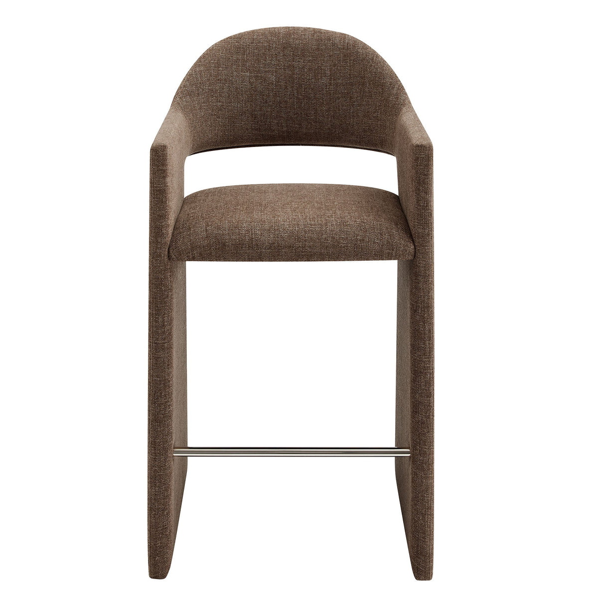 Talia 41 Inch Upholstered Fabric Bar Stool by Modway, photo 24 of 27