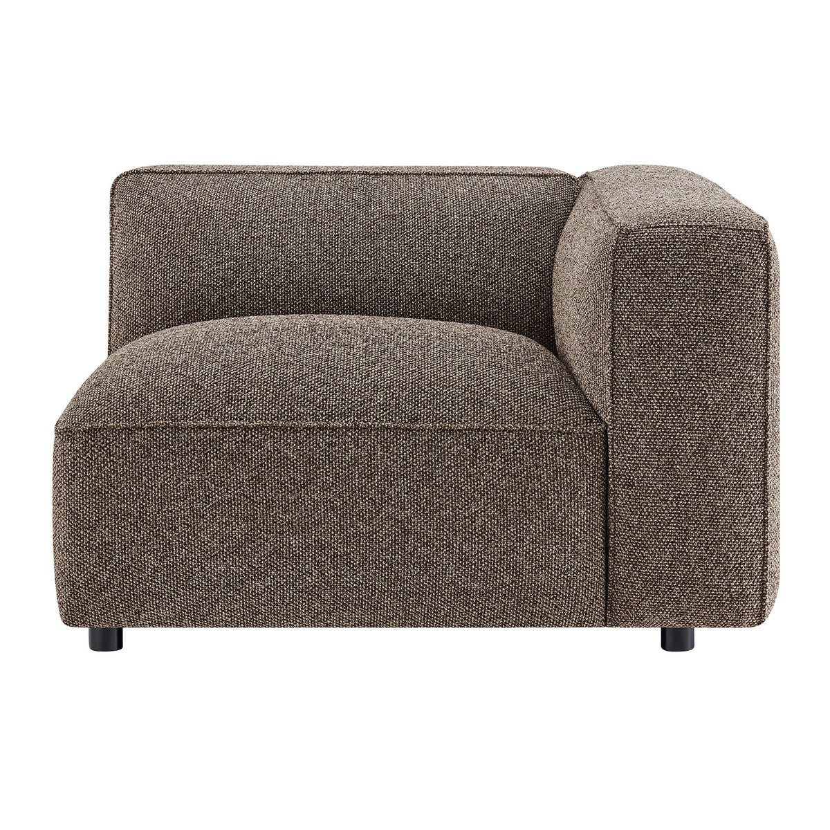 Auren Lattice Bouclé Upholstered Modular Right-Facing Arm Chair by Modway, photo 15 of 27